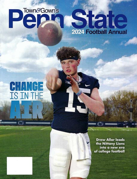 cover of Town & Gown's Penn State 2024 Football Annual